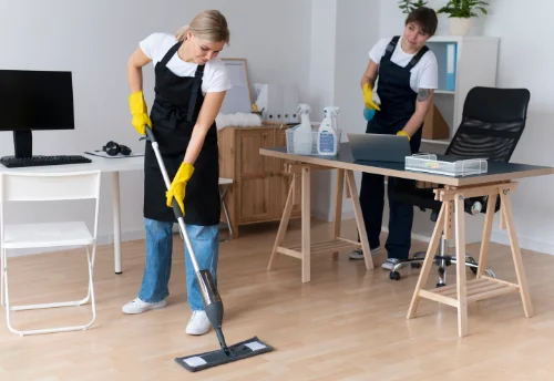 Nettoyage de bureau professionnel à Pralong