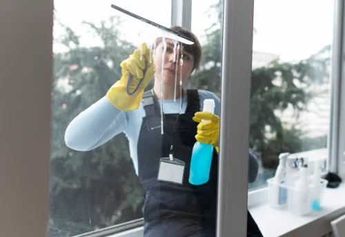 Nettoyage de vitres intérieures et extérieures à Pralong